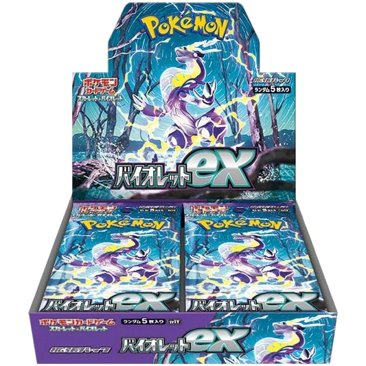 Box 30 Violet ex sv1V JAPANESE Booster Packs - Pokémon TCG
