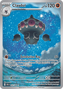Claydol (CRI 092) INGLÉS - Pokémon TCG