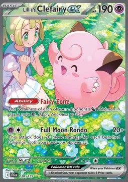 Clefairy EX de Lylia (JTG 184) ESPAÑOL - Pokémon TCG