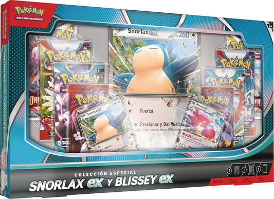 Caja colección especial Snorlax EX Blissey EX ESPAÑOL - Pokémon TCG