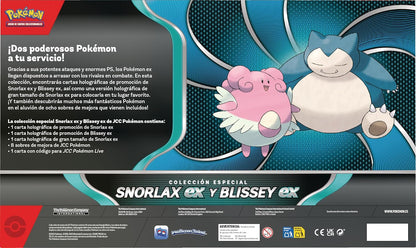Caja colección especial Snorlax EX Blissey EX ESPAÑOL - Pokémon TCG
