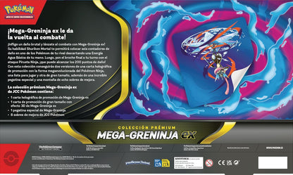 Caja colección premium Mega Greninja EX ESPAÑOL - Pokémon TCG