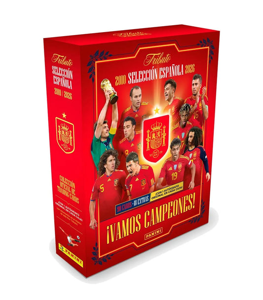 Tributo España ¡VAMOS CAMPEONES! 2010-2026 - Panini Cards