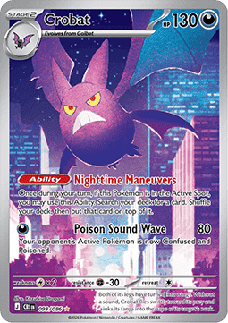 Crobat (CRI 093) ESPAÑOL - Pokémon TCG