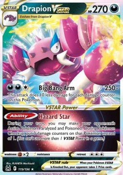 Drapion V-ASTRO (LOR 119) ESPAÑOL - Pokémon TCG