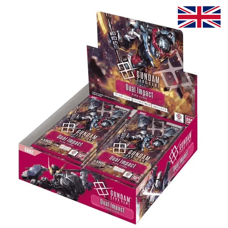 Caja 24 sobres Dual Impact GD02 INGLÉS - Gundam TCG