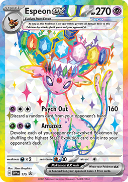 Espeon ex (SVP 175) ESPAÑOL - Pokémon TCG