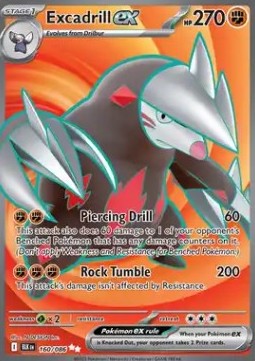 Excadrill ex (BLK 160) ESPAÑOL - Pokémon TCG