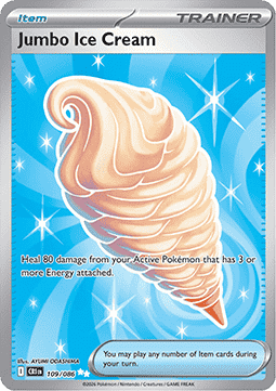 Helado Colosal (CRI 109) INGLÉS - Pokémon TCG