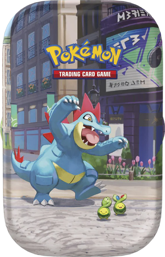 Caja 10 Mini latas colección Lumiose City 2026 ESPAÑOL - Pokémon TCG