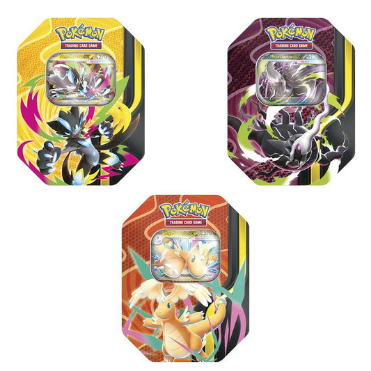 Lata Fall Mega Forces Tin EX ESPAÑOL - Pokémon TCG