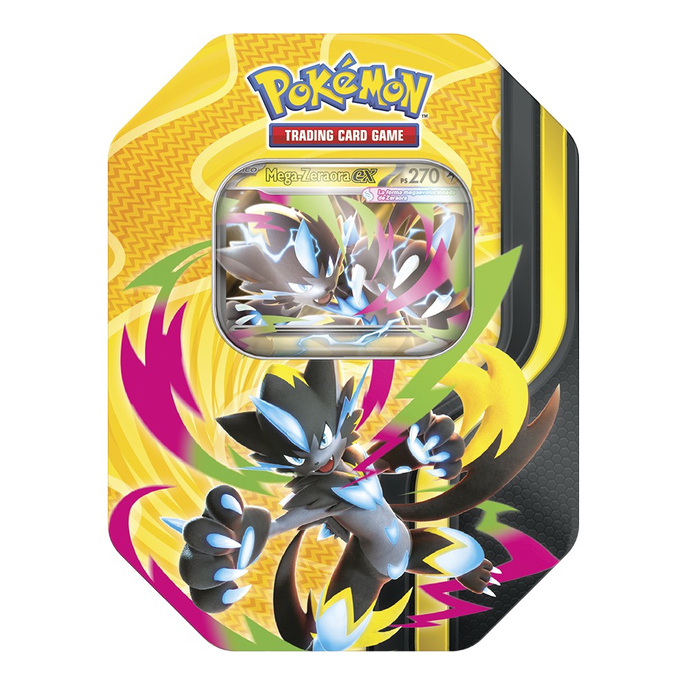 Lata Fall Mega Forces Tin EX ESPAÑOL - Pokémon TCG