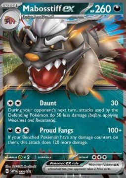Mabosstiff ex (SVP 086) ESPAÑOL - Pokémon TCG