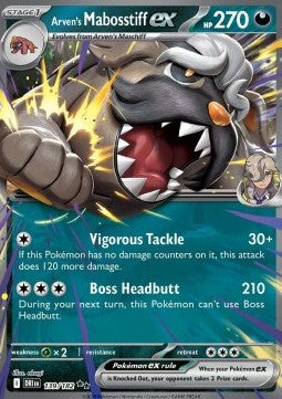 Mabosstiff ex de Damián (DRI 139) ESPAÑOL - Pokémon TCG