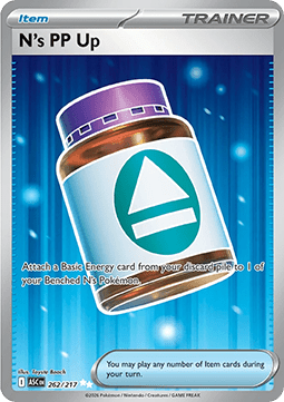 Más PP de N (ASC 262) ESPAÑOL - Pokémon TCG