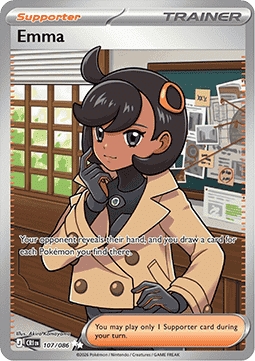 Matière / Emma (CRI 107) INGLÉS - Pokémon TCG