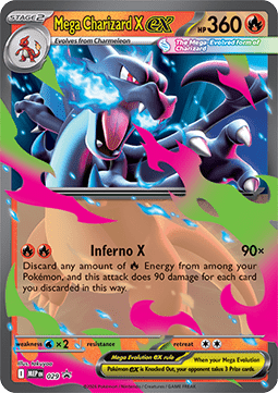 Mega Charizard Y ex (MEP 029) ITALIANO - Pokémon TCG