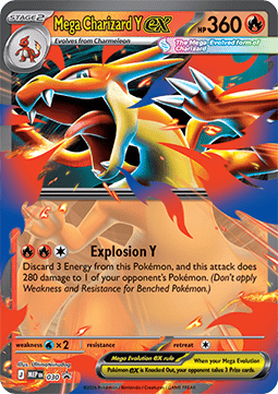 Mega Charizard Y ex ESPAÑOL (MEP 030) - Pokémon TCG