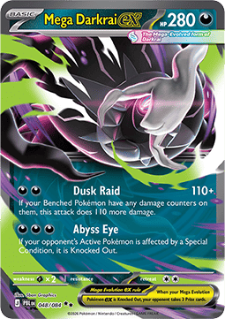 Mega Darkrai ex (PBL 048) ESPAÑOL - Pokémon TCG