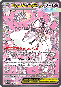 Mega Diancie ex (ASC 282) ESPAÑOL - Pokémon TCG
