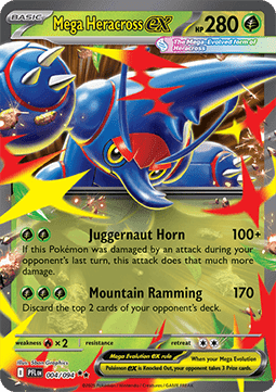 Mega Heracross ex (PFL 004) ESPAÑOL - Pokémon TCG