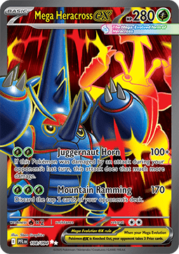 Mega Heracross ex (PFL 108) ESPAÑOL - Pokémon TCG