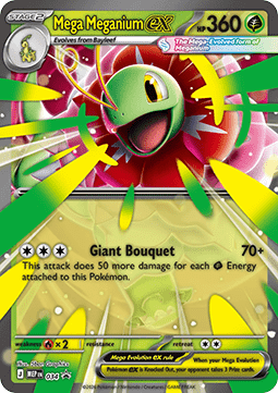 Mega Meganium ex (MEP 034) ESPAÑOL  - Pokémon TCG