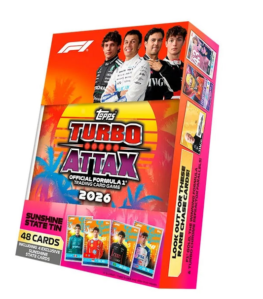 Mega Tin Turbo Attax Formula 1 2026 Can - Topps