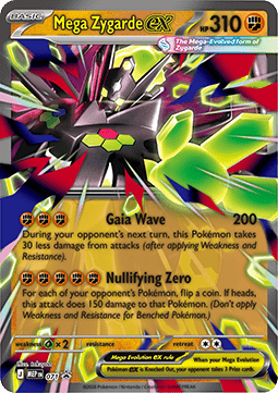 Mega Zygarde ex (MEP 071) ESPAÑOL - Pokémon TCG