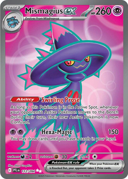 Mismagius ex (PFL 112) SPANISH - Pokémon TCG