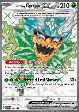 Ogerpon Máscara Turquesa ex (SVP 166) ESPAÑOL - Pokémon TCG