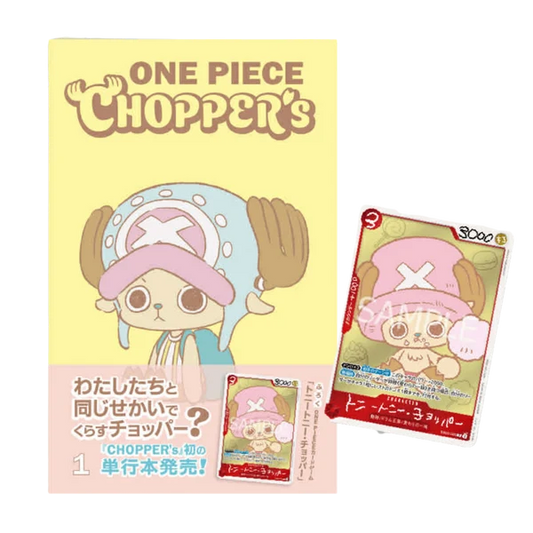 Revista + PROMO Choppers Vol.1 EB02-003 Tony Tony Chopper JAPONÉS - One Piece TCG