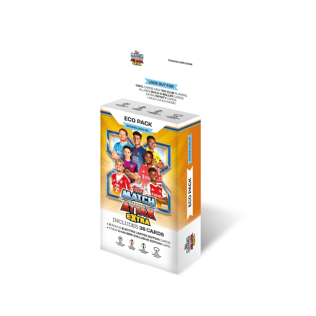 Pack ecológico Topps Match Attax UEFA 2025 2026 - Topps