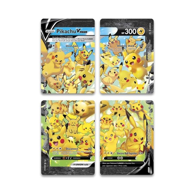 Pikachu V-UNION s8a 025 026 027 028 JAPONÉS - Pokémon TCG