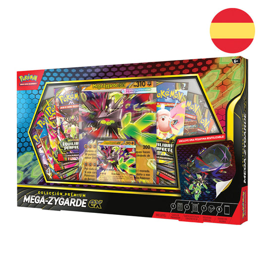 Caja de colección Premium Mega Zygarde EX ESPAÑOL - Pokémon TCG