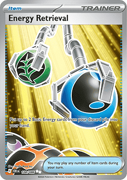 Energy Retrieval (CRI 108) ENGLISH - Pokémon TCG