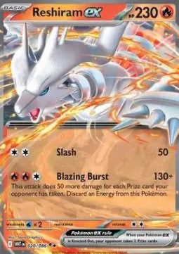 Reshiram ex (WHT 020) ESPAÑOL - Pokémon TCG
