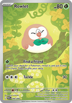 Rowlet 090/088 FOR ENGLISH - Pokémon TCG