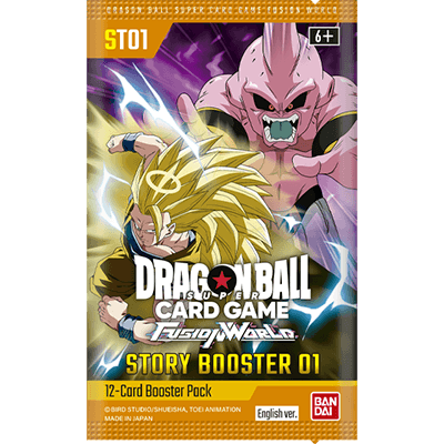 Caja 20 Sobres Story Booster ST01 Fusion World JAPONÉS - Dragon Ball TCG