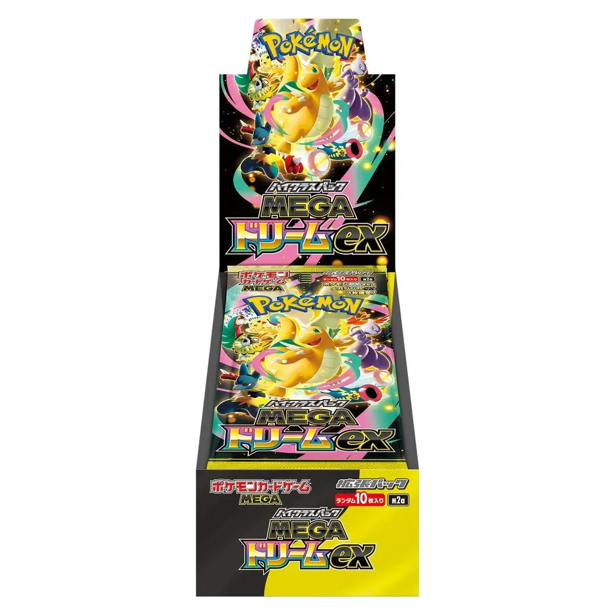 Mega Dream ex Booster Box 10 sobres JAPONÉS - Pokémon TCG