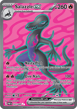 Salazzle ex (POR 101) ESPAÑOL - Pokémon TCG