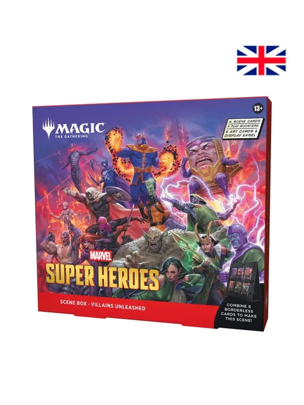 Scene Display Marvel Super Heroes INGLÉS - Magic The Gathering