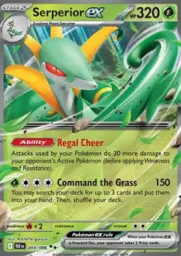 Serperior ex (BLK 003) ESPAÑOL - Pokémon TCG
