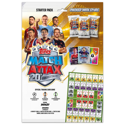 Starter Pack Albúm UCC Match Attax 2026 2027 - Topps