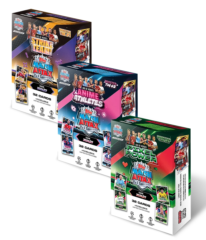 Tin Bundle Match Attax UEFA 2026/27 - Topps