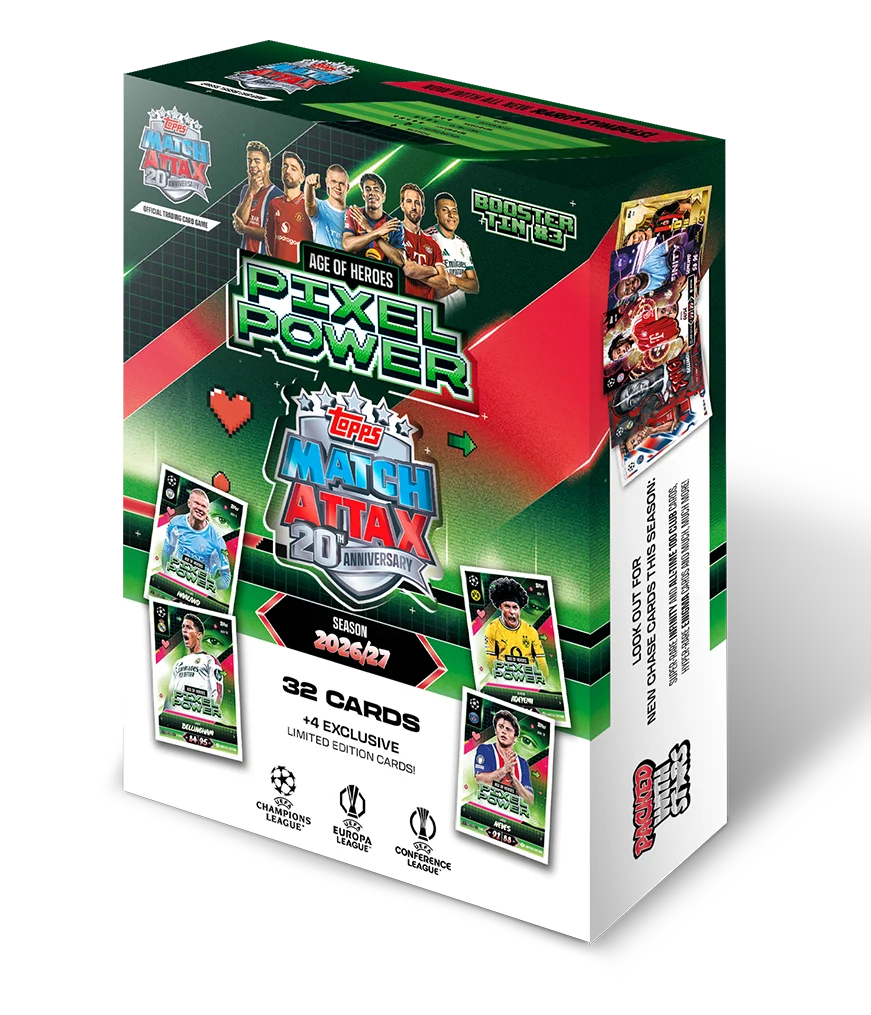 Tin Bundle Match Attax UEFA 2026/27 - Topps