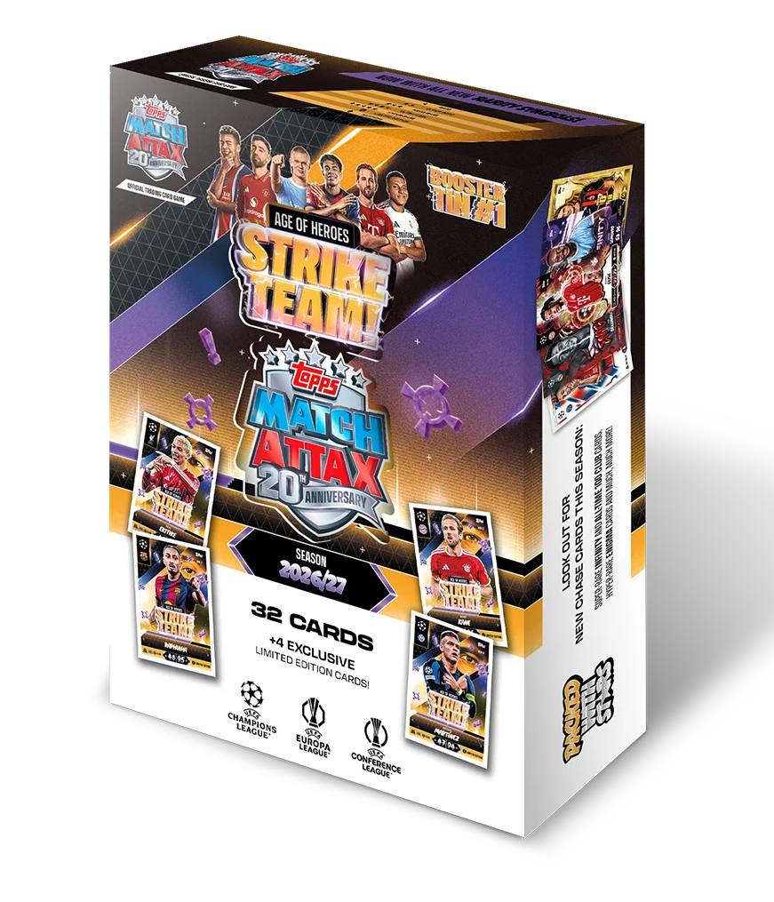 Tin Bundle Match Attax UEFA 2026/27 - Topps