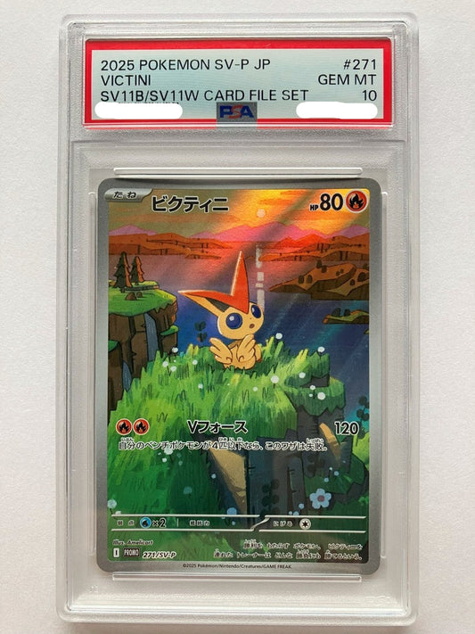 Victini (SV-P 271) PSA 10 JAPONÉS - Pokémon TCG