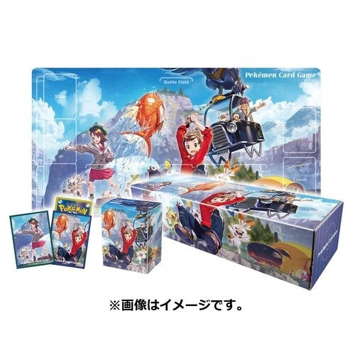 Caja Victor & Gloria Rubber Playmat Set JAPONÉS - Pokémon TCG