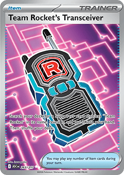 Walkie-talkie del Team Rocket (ASC 263) ESPAÑOL - Pokémon TCG
